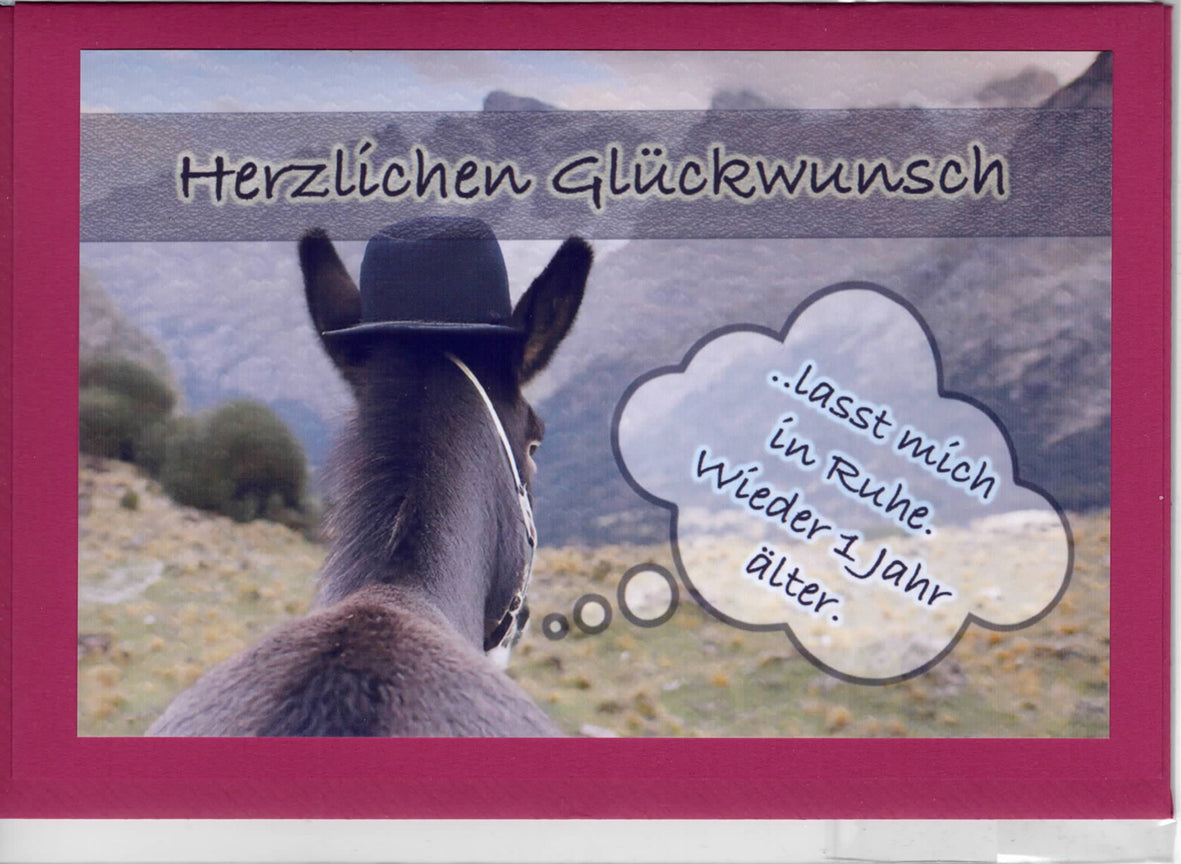 Fotokarte Herzlichen Glückwunsch