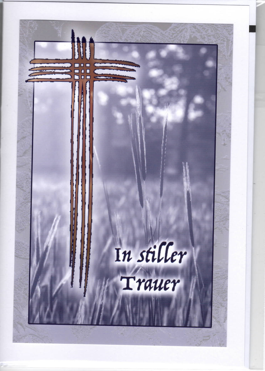 Fotokarte Trauer - In stiller Trauer