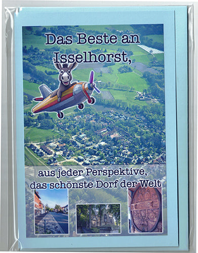 Fotokarte Das Beste an Isselhorst aus jeder Perspektive, das schönste Dorg der Welt