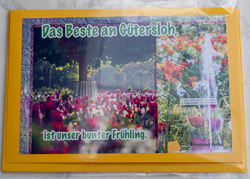 Fotokarte Das Beste an Güterloh ist unser Frühling