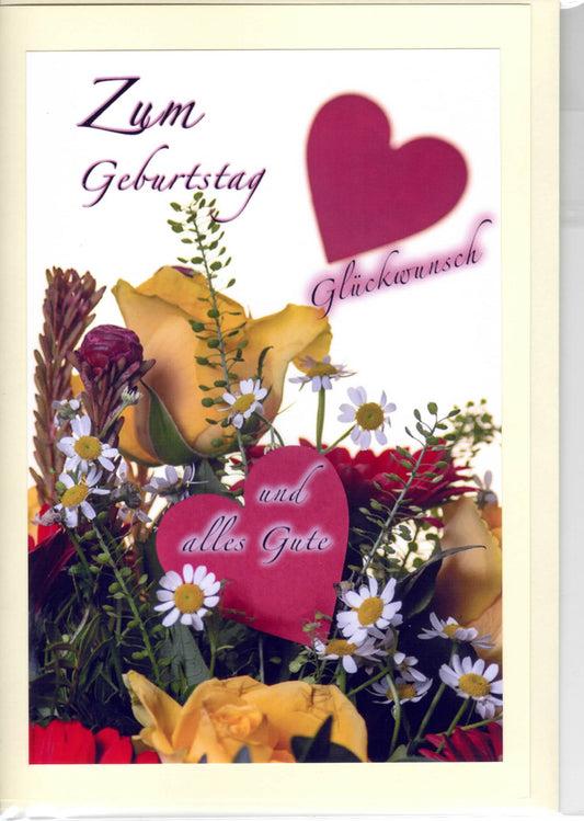 Fotokarte Zum Geburtstag Glückwunsch und alles Gute
