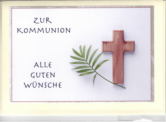 Fotokarte Zur Kommunion