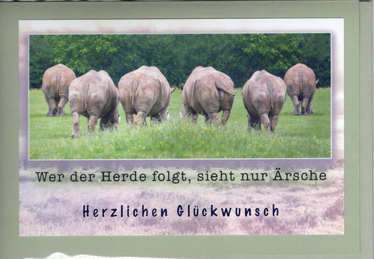 Fotokarte Herzlichen Glückwunsch