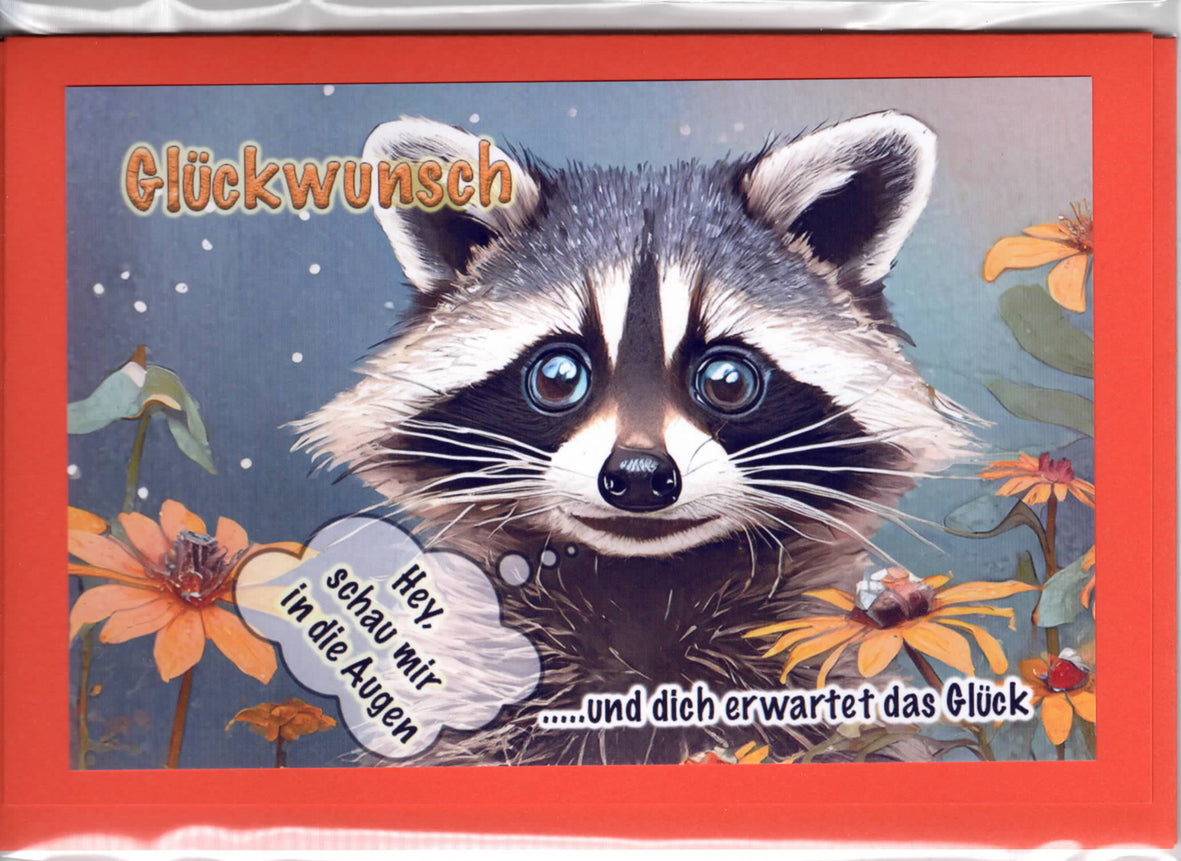 Fotokarte Glückwunsch