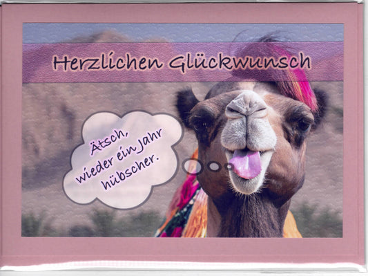 Fotokarte Herzlichen Glückwunsch