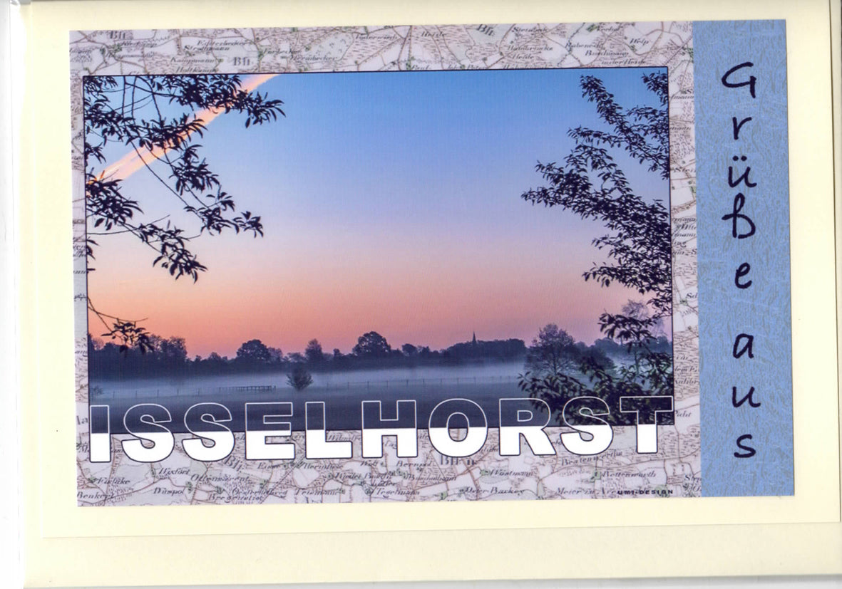 Fotokarte Grüße aus Isselhorst - Blick vom Haverkamp