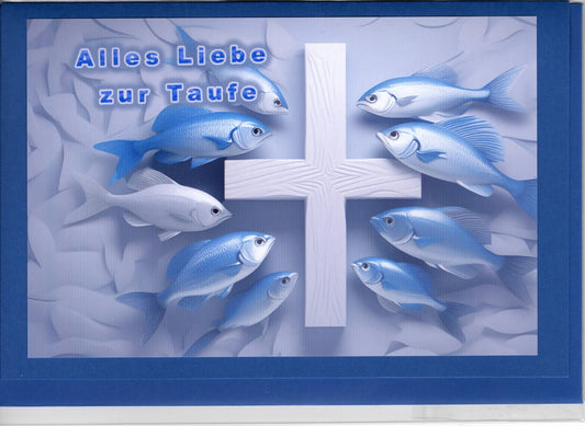 Fotokarte Alles Liebe Zur Taufe