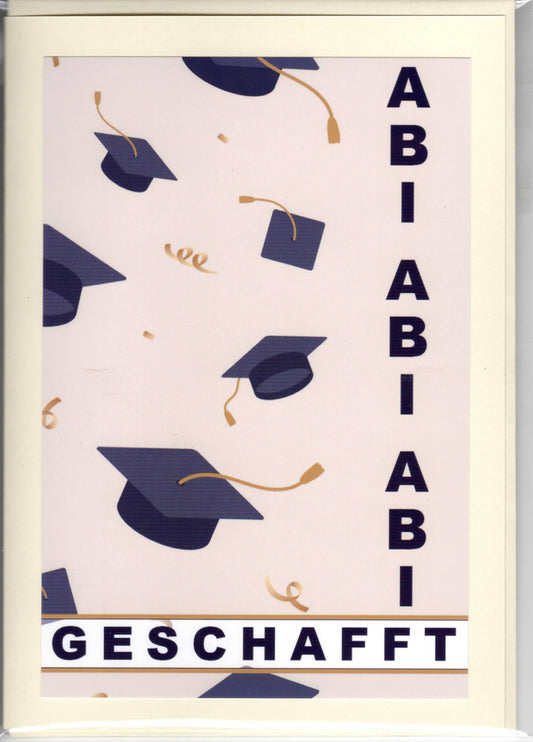 Fotokarte zum Abitur